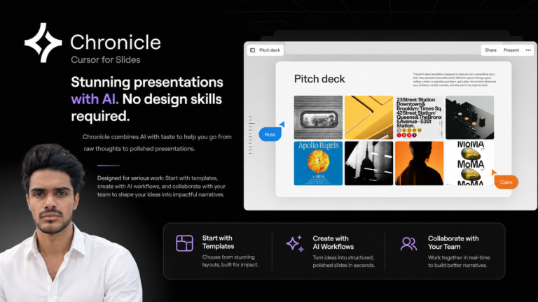 Chronicle: An AI-Assisted Platform for Building Better Presentations