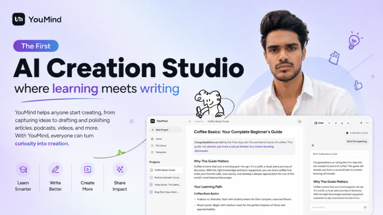 YouMind: An AI Creation Studio for Turning Curiosity into Content